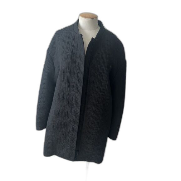 COS Women's Black Long Jacket - Picture 1 of 3